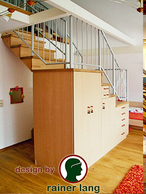 Lang - Innenausbau privat - Treppe Kinderzimmer 